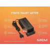 FONTE CFTV 12V 10A SMART METER CX10 - MCM (PROMO) - 1